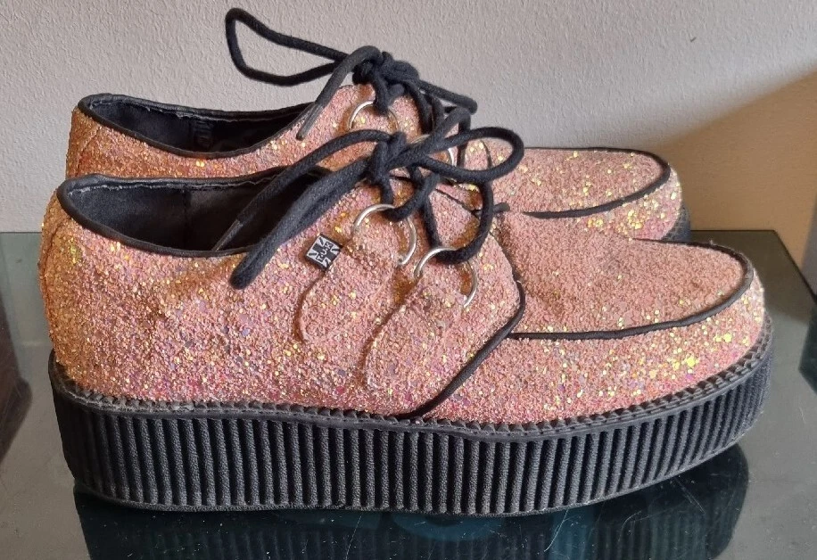 Pink store creeper shoes