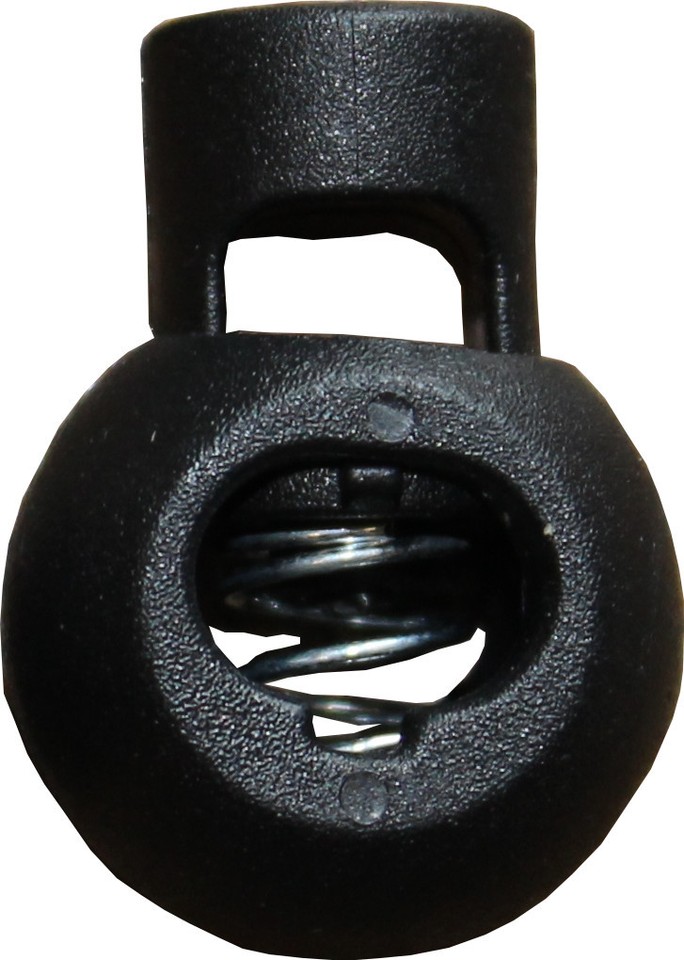 CORD LOCKS SPRING TOGGLES for 2-6mm elastic shock/bungee cord, single ...