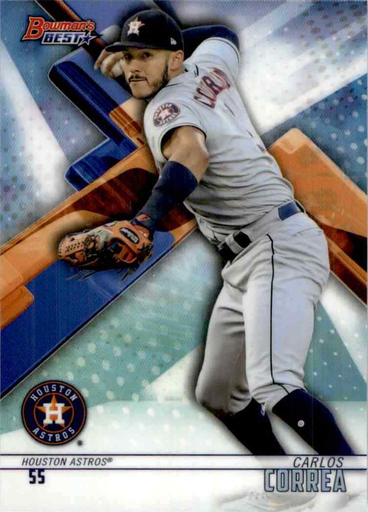 2018 Bowman's Best Refractor Carlos Correa #11 | eBay