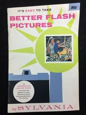VINTAGE 1960 SYLVANIA BETTER FLASH PICTURES BOOKLET