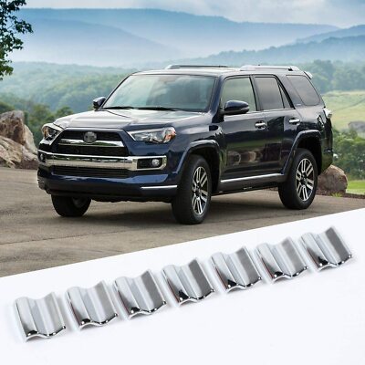 7x Car Window Lift Button Decor Cover Bezels Kit For Toyota 4runner 2010 Chrome Ebay