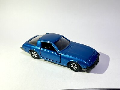   TOMY TOMICA POCKET CARS  ULTRA RARE   MAZDA RX7 CUSTOM PAINTED Metallic Blue