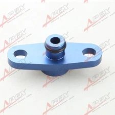 For Toyota Subaru 1/8" NPT Fuel Rail Pressure Regulator Adapter Blue