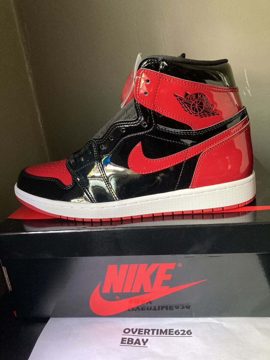 AIR JORDAN 1 RETRO HIGH OG 'Patent Bred' 555088-063 Size 12 AIR JORDAN 1 RETRO HIGH OG 'Patent Bred' 555088-063 Size 12