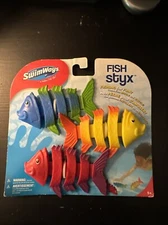 Spin Master SwimWays Fish Styx Water Swimming Dive Toy 1 Pack 3 Fishes Ages 5+
