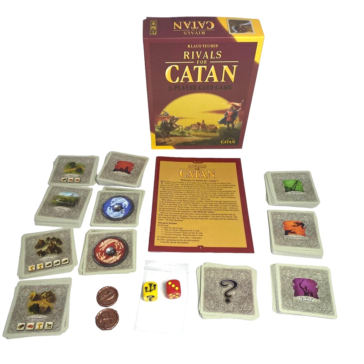 Settles Of Catan Rivals For Catan 2 Player Game