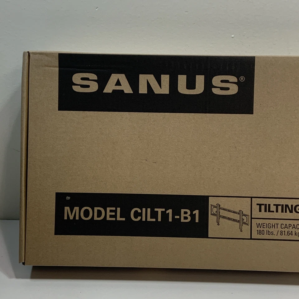 SANUS BLACK SERIES Pro CILT1-B1 Soporte de montaje de TV inclinable para televisores de 37′′-95′′ pulgadas Foto 3 de 4