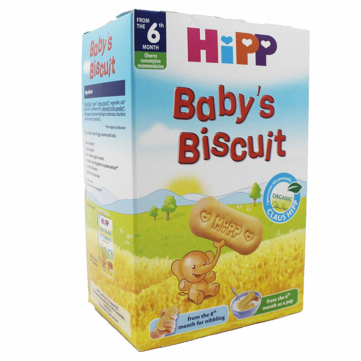 HIPP Snacks Cookies Organic Baby Biscuits 6+ Months 150g