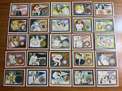 Full Second Set Murad Cigarettes College Series Tobacco Cards 25 Freshly Rescued