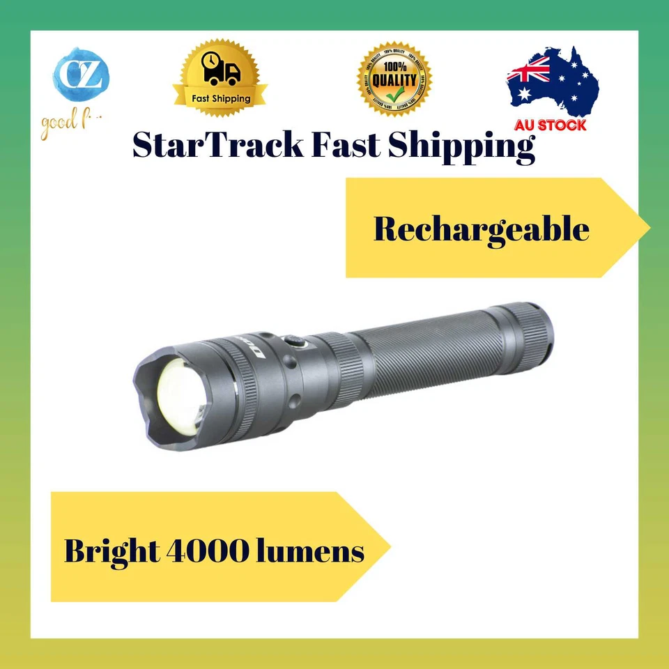 Dorcy Pro Rechargeable 4000 Lumen Flashlight and Power Bank Up to 11 hours - Image 2 of 2