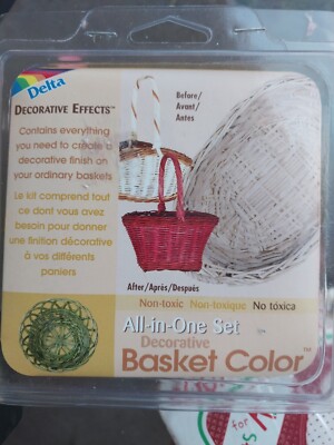 NEW Delta All In One Set Decorative Basket Color Kit.