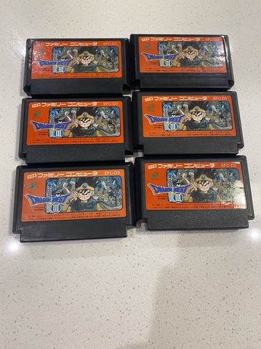 Dragon Quest III 3 Famicom Nintendo Japan Import Game US Seller
