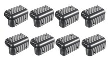 8 pcs 3" 79mm Black ABS Thicken Corners For Speaker Box and Furniture