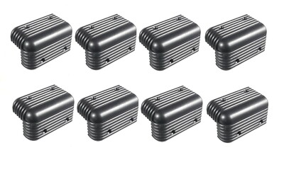 8 pcs 3'' 79mm Black ABS Thicken Corners For Speaker Box and Furniture 
