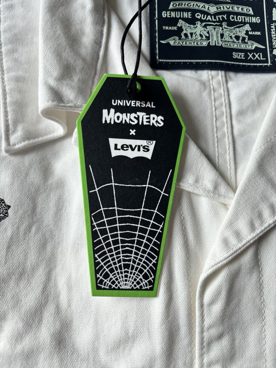 Universal Studios Monsters X Levi's Jacket XXL NWT | eBay