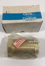 NEW Circle Seal # 259B-10PP 1-1/4” NPT Check Valve; 3,000 PSIG; # 137-H2