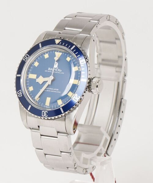 A BATHING APE Watch CLASSIC TYPE 1 BAPEX stainless steel A BATHING APE Watch CLASSIC TYPE 1 BAPEX stainless steel