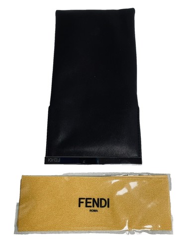 FENDI Puffy Black Sunglasses Case Puffer Case | eBay