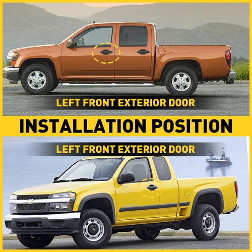 For Chevrolet 2004-2012 Colorado Door Handle Exterior Outside Front Right Side - Foto 16 di 43
