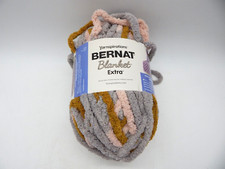 BERNAT Skeins Blanket Extra Yarn 10.5 oz 97 yards Each 100 Poly Golden Dusk