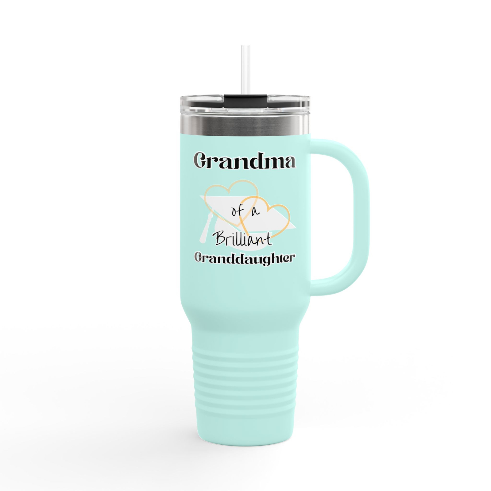 Insulated 40oz Travel Mug for Grandmas and Graduation Gifts