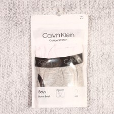 Calvin Klein Boy's 2 Boxer Briefs Underwear 2 pack boxer brief size M 8-10