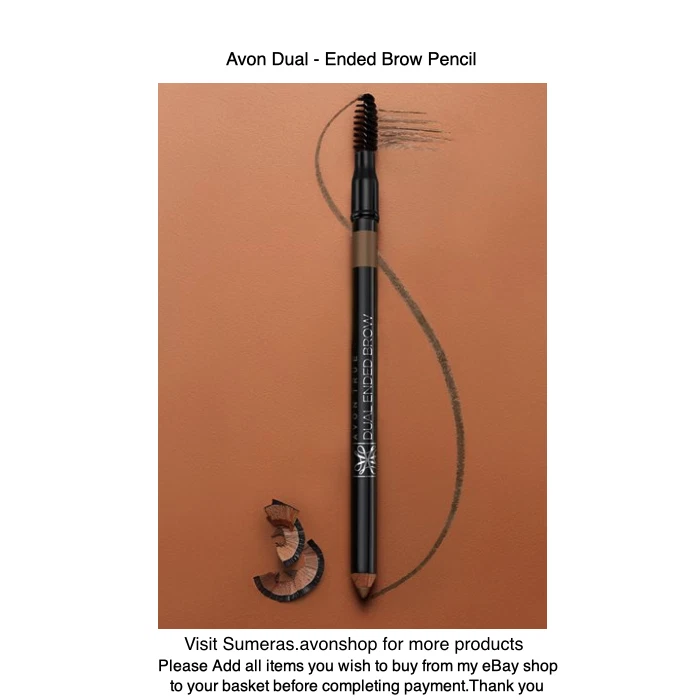 Avon True New Dual-Ended Brow Pencil with Brush ~ Great Gift ~ Free P&P - Image 3 of 4