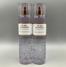 Bath  Body Works Pure Wonder Fine Fragrance Mist Full Size 8 Fl Oz S/2 1058