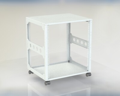 Rack Magic 12HE Offene 19'' Racks  - 440mm Tiefe  Standverteiler W