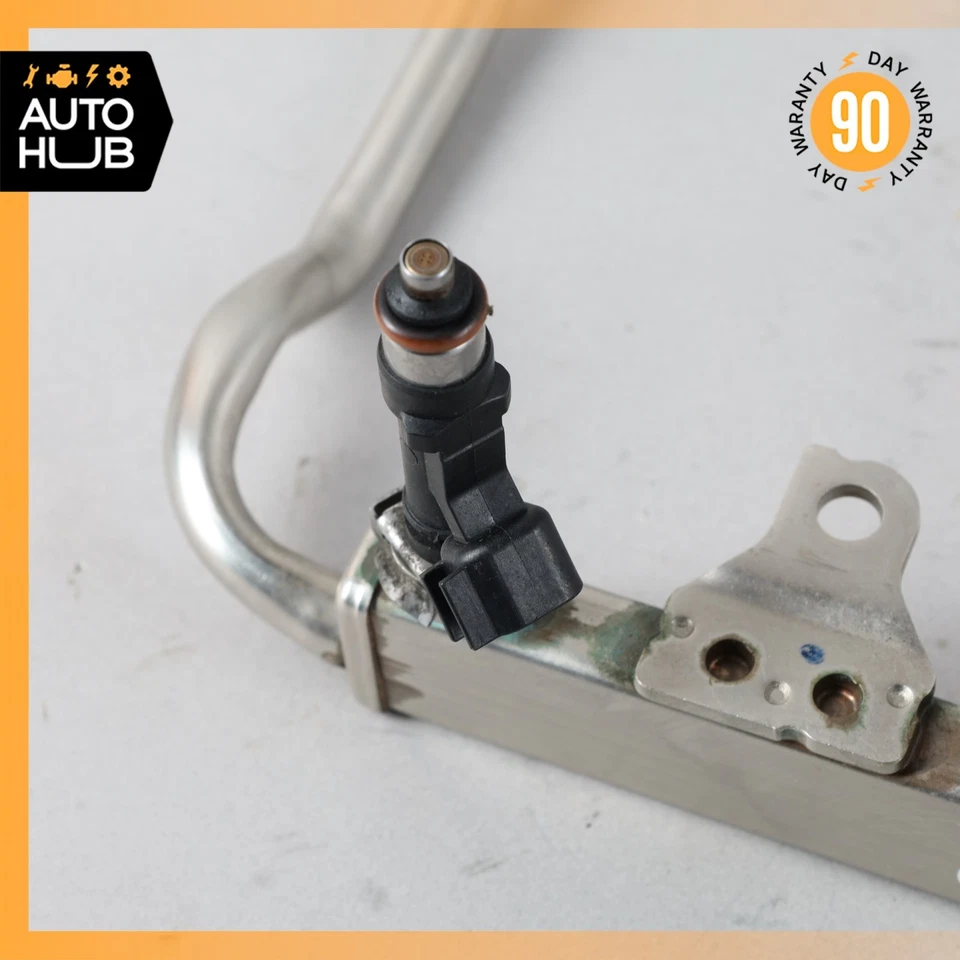 Riel inyector de combustible para motor Ford F-150 Mustang 11-17 5,0 L V8 con inyectores OEM Foto 3 de 4