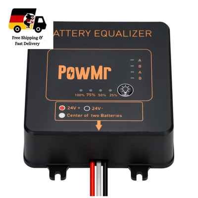 PowMr Batterie Equalizer 24V 48V Solar Power Bank Lebensdauer Verlängerung