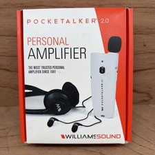 Williams Sound Pocketalker 2.0 Personal Sound Amplifier/New In Opened Box