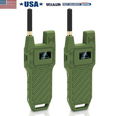 Meshtastic V4 LoRa Transceiver Off-Grid GPS Walkie Talkie with Case & Battery US