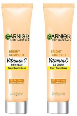 Garnier BB Cream Bright Complete Vitamin C 18g 2er Pack | Feuchtigkeitscreme