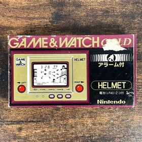 gamewatch Game Watch Helmet Cn-07 Box With Instructions Japan