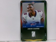 2025 NFL UNO Elite Alt Jersey WILD CARD Foil #032 AMARI COOPER BUFFALO BILLS