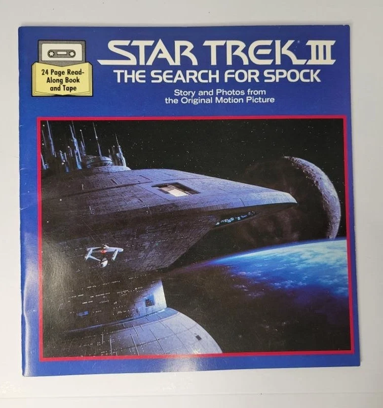 Star Trek III: The Search for Spock 24 Page Read Along Book & Tape, Paperback - Image 3 of 4
