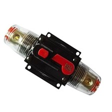 50 Amp Circuit Breaker with Manual Reset Fuse Holder Solar Panel Fuse for 50A
