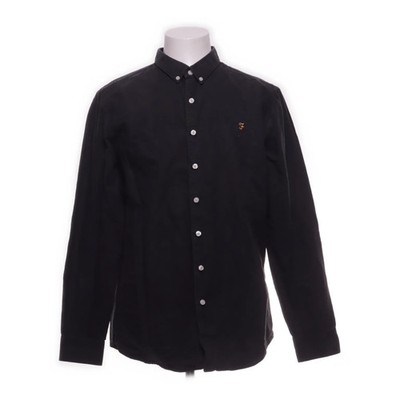 Farah, Businesshemd, Größe: XL, SLIM FIT, Grau, Baumwolle, Einfarbig #1kC