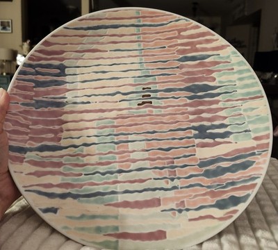 Vintage China Trader, Nerikomi Pottery Platter