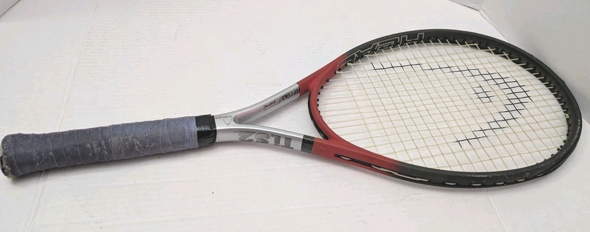 Read Head Ti.S2 Titanium tennis racket Xtralong With Case Damage