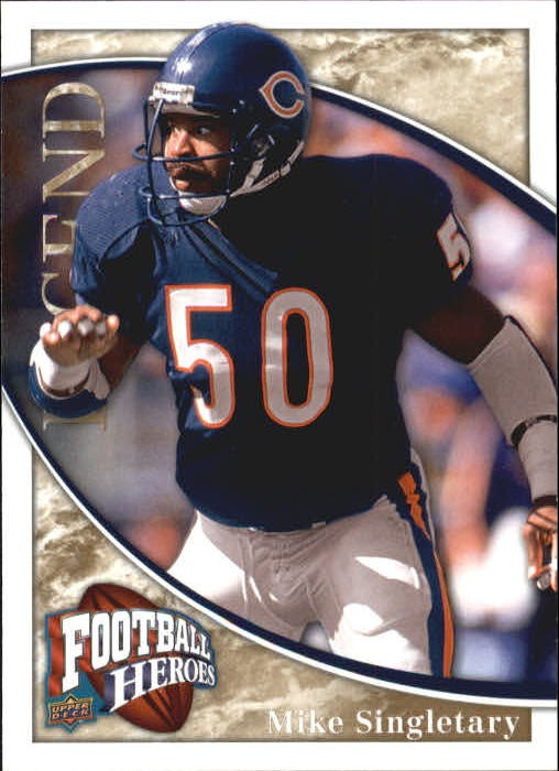 2009 Upper Deck Heroes #223 Mike Singletary - FB