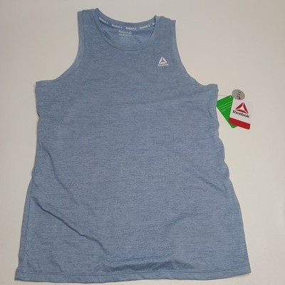 Reebok Womens Legacy Core Knit Performance Graphic Tank Top Size XS