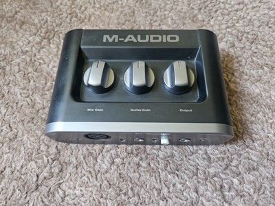 M-Audio Fast Track Avid USB Music Recording Studio Interface Guitar & Vocal