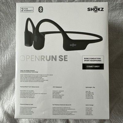Shokz OpenRun S803 黒 SHOKZ OpenRun Black Wireless Open-Ear Headphones (S803-ST-BK-US