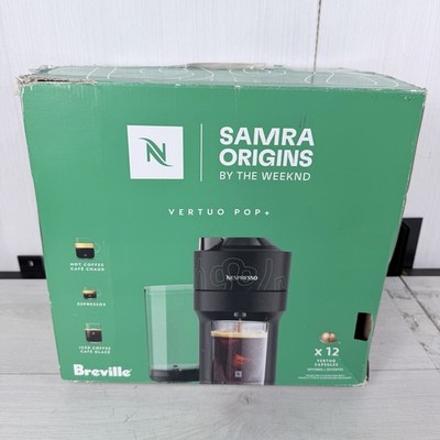 Nespresso Vertuo Pop+ Samra Origins by The Weeknd Coffee Black MISSING GLASS