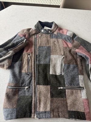 Sophnet Riders Blouson Wool Men s Jacket Size M Made In Japan. Riri zippers 
