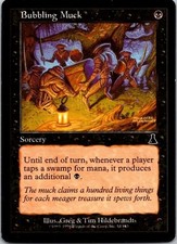 MTG Magic The Gathering Bubbling Muck Prophecy Played See Scan C