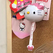 Hello Kitty  Anime Ruban À Mesurer Kawaii Étudiant Fille Coeur Mini Mesure Buste