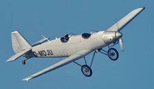 Junkers A-50 A50 Junior Germany Desktop Wood Airplane New Model Large Scale 1/24